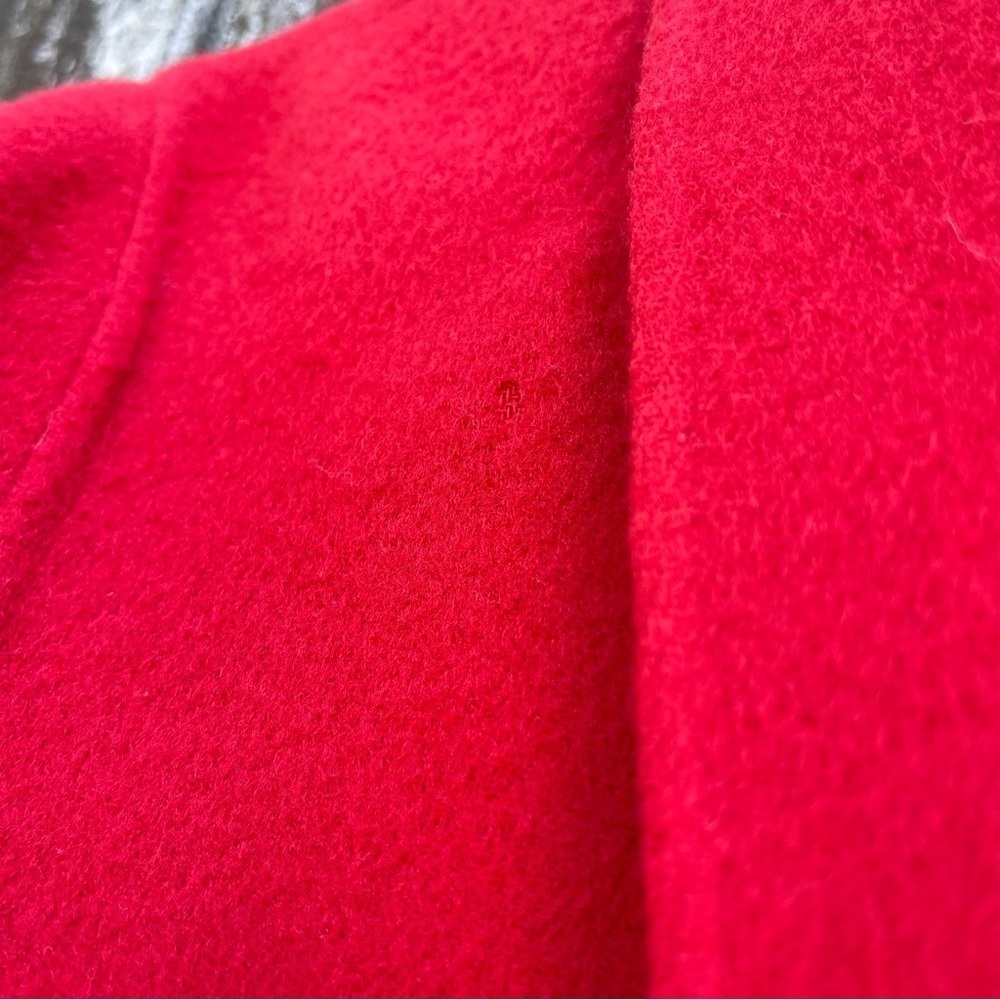 Talbots / Red Wool Jacket / Single Button / Women… - image 5